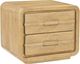 Moe's Home Collection Lennon Vintage Brown Nightstand -0
