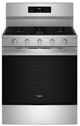 Whirlpool® 30" Stainless Steel Freestanding Gas Range-0