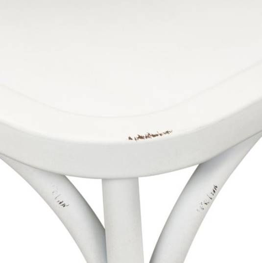 Liberty Furniture Vintage Antique White X Back Side Chair-3