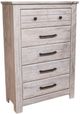 Signature Design by Ashley® Makidern Whitewash 5-Drawer Chest-0