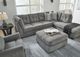 Signature Design by Ashley® Marleton Gray Oversized Accent Ottoman-4
