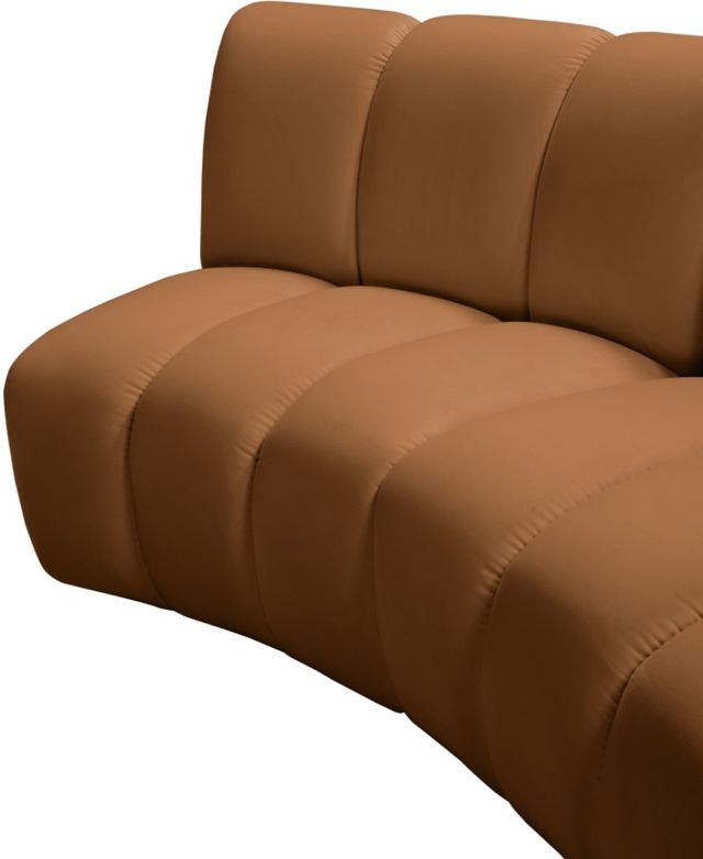 Meridian Furniture Infinity 4-Piece Saddle Velvet Modular Sectional-3