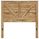 Signature Design by Ashley® Maystonna Brown Queen Crossbuck Panel Headboard-2