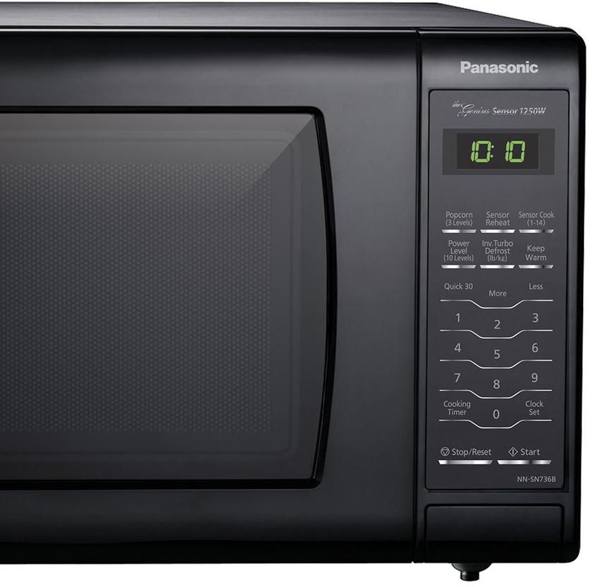 Panasonic 1.6 Cu. Ft. Black Countertop Microwave Pioneer TV Appliance