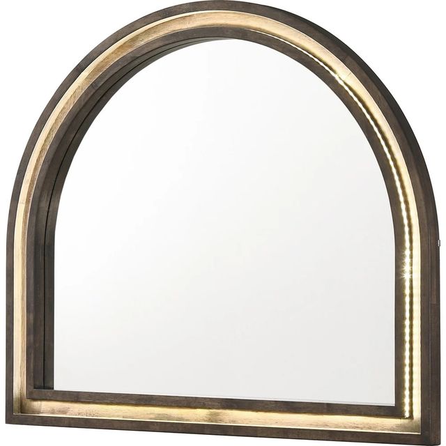 Crown Mark Noreen Brown Dresser Mirror-1