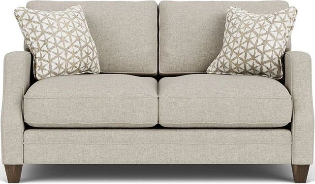 Flexsteel® Lennox Silver Driftwood Loveseat-1