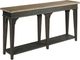 Hammary® Hancock Brown Hall Console with Black Base-0