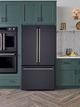 Café™ 36" 23.1 Cu. Ft. Matte Black Counter Depth French Door Refrigerator-1