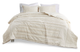 Olliix by Urban Habitat Mercer 3 Piece Ivory Full/Queen Cotton Chenille Coverlet Set-0