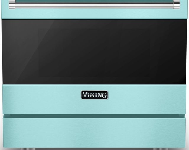 Viking® 3 Series 30" Bywater Blue Freestanding Natural Gas Range-1