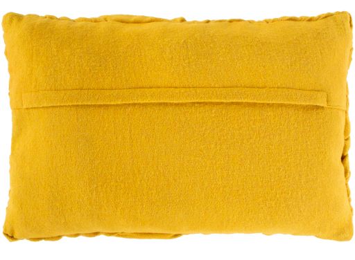 Surya Alana Mustard 14"x22" Toss Pillow with Down Insert-3