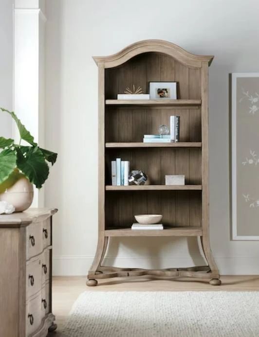 Hooker® Furniture Work Your Way Corsica Light Natural Bookcase-1