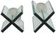 Sagebrook Home Kelby 2-Piece Clear/Gray Statuary Sphere Set-5