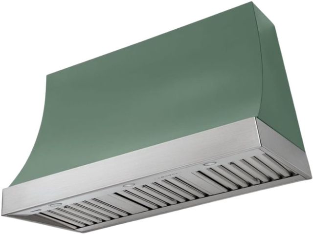 AGA Marquee 48" Mineral Green Wall Mounted Range Hood  with Brushed Nickel Trim-0