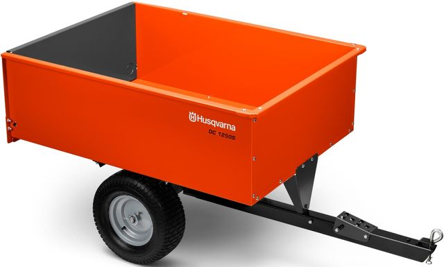 Husqvarna® 16 Cu. Ft. Steel Swivel Dump Cart-0