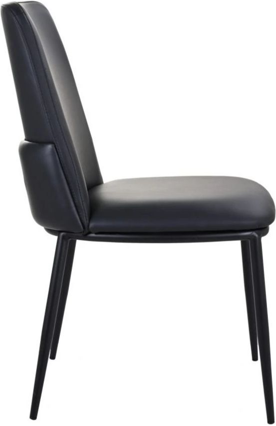 Moe's Home Collection Douglas 2-Piece Black Dining Side Chair Set-1