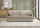 Monarch Specialties Inc. Brego-31 Light Beige Convertible Full Sleeper Sofa Bed-1