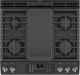 GE® 30" Black Slate Slide In Convection Gas Range-3
