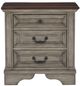 Signature Design by Ashley® Lodenbay Antiqued Gray Nightstand-1