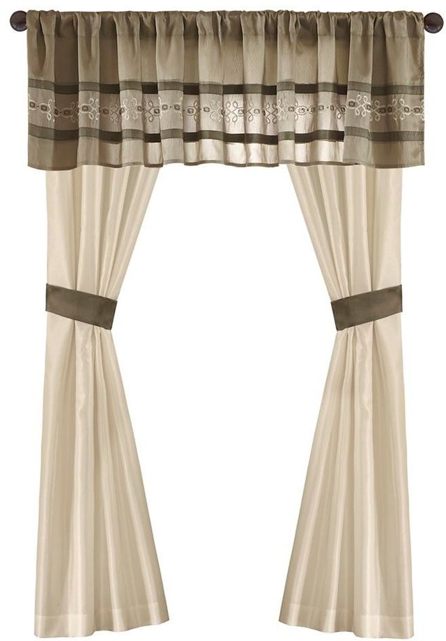 Olliix by Madison Park Essentials 24 Pieces Natural California King Jelena Room in a Bag Set-3