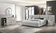 VIG Furniture Nova Domus Maranello 4-Piece Gray/White Queen Bedroom Set-1