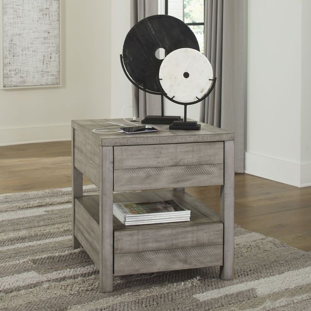 Signature Design by Ashley® Naydell Gray End Table-4