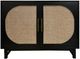 Crestview Collection Indi Black Cabinet-0