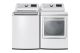 LG White Top Load Washer Laundry Pair-0
