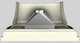 Vent-A-Hood® Designer Series 60" Biscuit Wall Mounted Range Hood-3