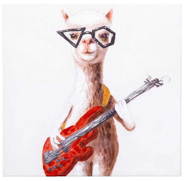 YHD Llama Play for You I Wall Art-0