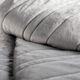 Malouf® Woven Anchor™ Ash 20 lbs Throw Weighted Blanket-1