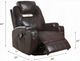ACME Furniture Waterlily Brown Manual Rocker Recliner with Swivel-2