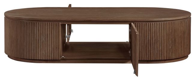 Meridian Furniture Moana Brown 64" Coffee Table-3
