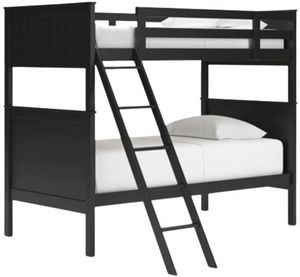 Signature Design by Ashley® Nextonfort Black Twin/ Twin Bunk Bed