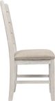 Signature Design by Ashley® Skempton Distressed Grayish White Upholstered Dining Side Chair-2