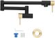 ZLINE Autograph Edition Gemini Champagne Bronze/Matte Black Pot Filler-4