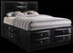ACME Furniture Ireland Black Full Bookcase Bed with Storage-0