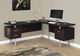 Monarch Specialties Inc. Espresso 70" L Shaped Computer Desk-0