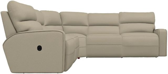 La-Z-Boy® Maddox Sand Reclining Sectional with Custom Layout Options-2