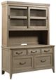 Kincaid® Urban Cottage Brown Barlow Office Credenza/Hutch-0