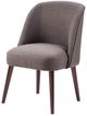 Olliix by Madison Park Charcoal Bexley Rounded Back Dining Chair-2