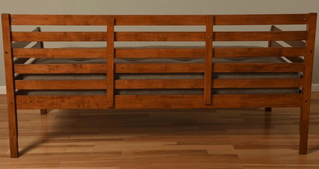 Kodiak Furniture Boho Linen Aqua/Barbados Twin Daybed with Mattress-3