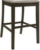 Armen Living Nolan Dark Roast/Slip Gray Bar Stool-5