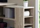 Monarch Specialties Inc. Taupe Reclaimed Wood L Shaped Corner Desk-2