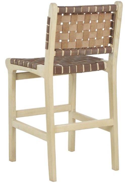 Deco Marche Brown Bar Stool-2