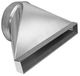 Transition de conduit Best® - Aspect acier inoxydable-0