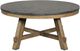 Riverside Furniture Weatherford Bluestone Coffee Table with Brown Base-2