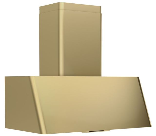 Zephyr Designer Collection Mesa 36" Satin Gold Wall Mounted Range Hood-3