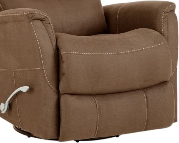 HomeStretch Genesis Chocolate Manual Swivel Glider Recliner-2