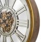 YHD Gold/Pewter Wall Clock-2
